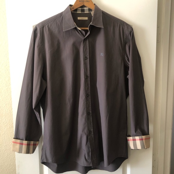 Burberry Other - Burberry Brit Grey Dress Shirt 🎩